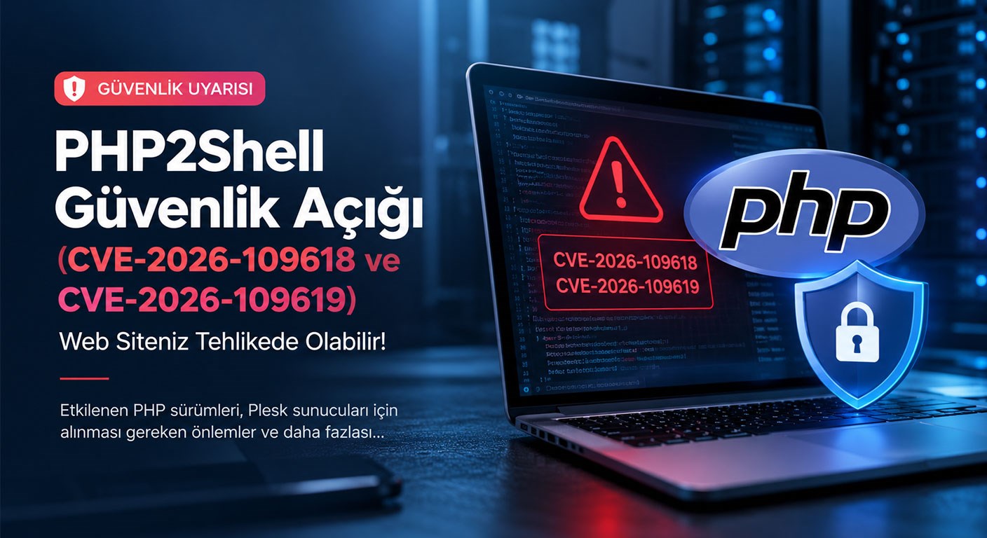 PHP2Shell Güvenlik Açığı (CVE-2026-109618 ve CVE-2026-109619): Web Siteniz Tehlikede Olabilir!